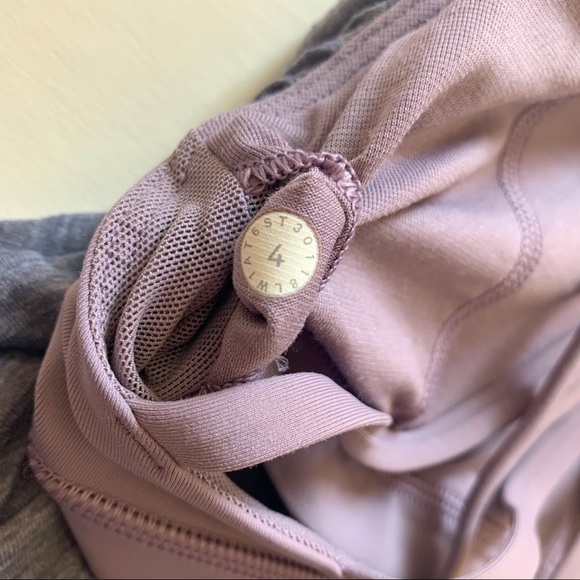 Lululemon Lavender Grey Free To Be Serene 2-in-1 Tank 4 - Picture 3 of 6
